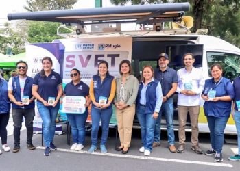 Las Univet, de la SVET, informan a la población sobre delitos de violencia sexual, explotación y trata. / Foto: SVET.