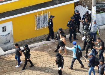 La investigación reveló que "Los Sureños" están implicados en un crimen ocurrido el 18 de septiembre del año pasado. / Foto: PNC