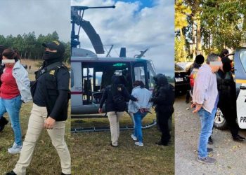 El ministro de Gobernación, informó a través de su cuenta en la red social X sobre la desarticulación de una estructura criminal dedicada al tráfico ilegal de personas. / Foto: PNC