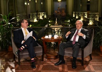 Presidente Arévalo y el canciller Martínez explicaron las acciones ante un posible aumento de deportaciones. / Foto: Byron de la Cruz.