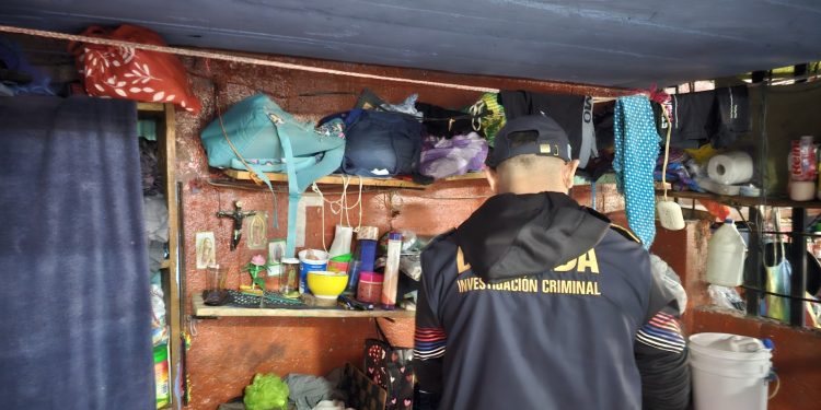 Requisa en El Boquerón. / Foto: PNC.