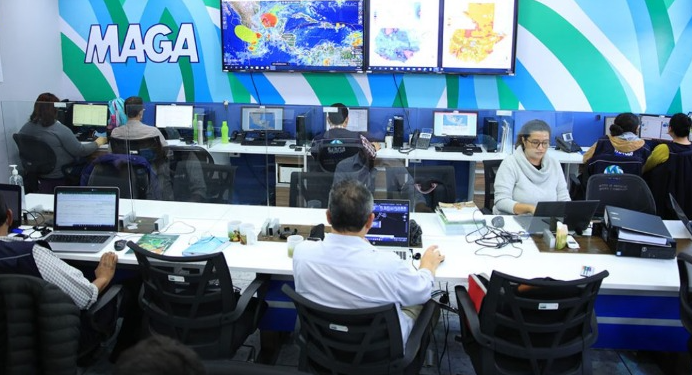 Según el monitoreo de la DIGEGR, hay 31 municipios en riesgo debido a las lluvias. / Foto: MAGA