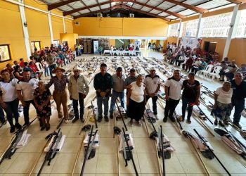 Sigue la entrega de insumos para fortalecer la producción agrícola en El Progreso