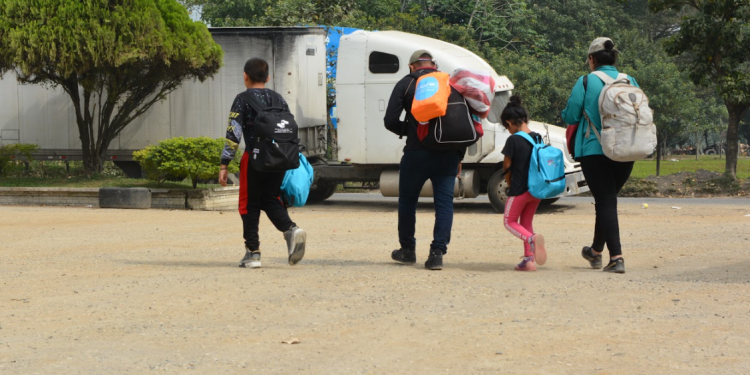 Migración detectó al grupo durante monitoreo del flujo migratorio. / Foto: IGM.