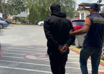 Capturan a salvadoreño por extorsión. / Foto: PNC.