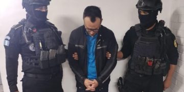 PNC logró la captura de Daniel Aycinena Fernández, un ciudadano guatemalteco de 40 años. / Foto: PNC.