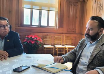 Reunión para fortalecer estrategias en beneficio de la población de San Marcos