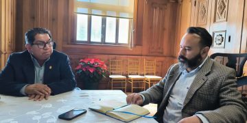 Reunión para fortalecer estrategias en beneficio de la población de San Marcos