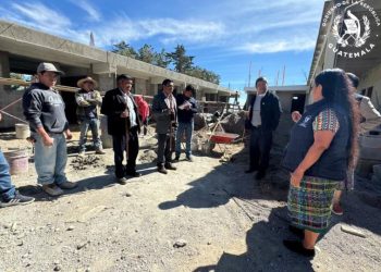 Supervisan obras clave para el desarrollo de San Bartolo y Momostenango, Totonicapán