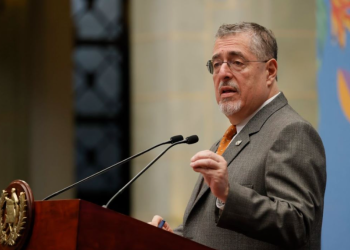 El presidente Bernardo Arévalo. / Foto: Gilber Garcia