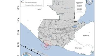 Tres sismos fueron registrados en la madrugada del miércoles 5 de febrero./ Foto: Insivumeh.