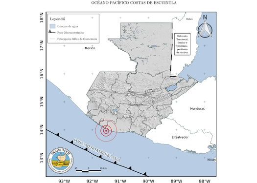 Tres sismos fueron registrados en la madrugada del miércoles 5 de febrero./ Foto: Insivumeh.