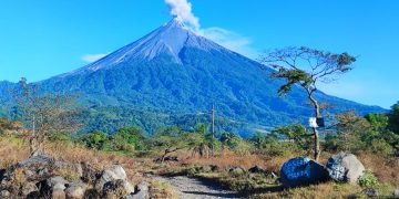 Volcán de Fuego. / Foto: Archivo Conred.