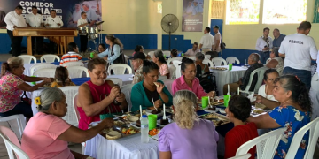 Nuevo comedor social en aldea Cuyuta, Masagua, del departamento de Escuintla. / Foto: Mides.