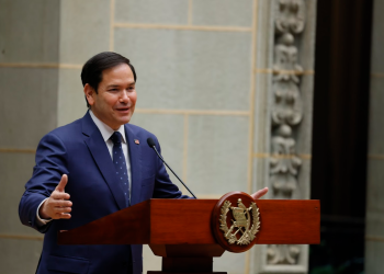 Marco Rubio destaca lazos diplomáticos y cooperación con Guatemala. Foto: Alex Jacinto