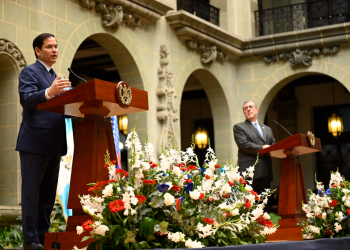 Secretario de Estado de los Estados Unidos, Marco Rubio. / Foto: Álvaro Interiano