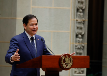 Secretario de Estado de Estados Unidos, Marco Rubio. / Foto: Gobierno de Guatemala.