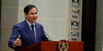 Secretario de Estado de Estados Unidos, Marco Rubio. / Foto: Gobierno de Guatemala.