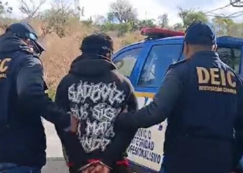 Antonio "N", un joven de 19 años acusado de robo agravado y lesiones leves. / Foto: PNC