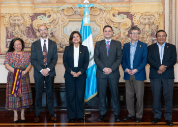 Misión Internacional experta en primera infancia intercambia experiencia con Guatemala. (Foto: vicepresidencia)