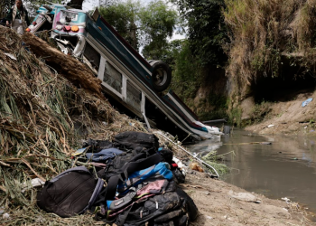 Cuatro personas sobrevivientes se encuentran en el Hospital General San Juan de Dios. / Foto: Álvaro Interiano, Daniel Ordoñez.