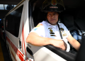 Francisco Sal, bombero voluntario. / Foto: Álvaro Interiano.