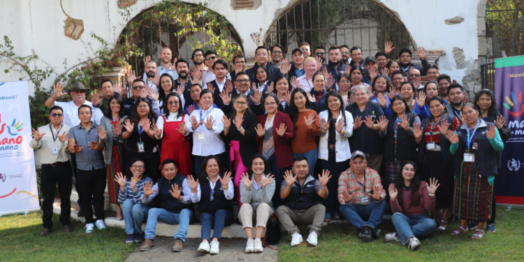 Avance de iniciativa Mano a Mano con taller para su ejecución. /Foto: Sesan.