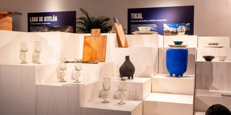 Obras de artesanos guatemaltecos son presentadas en Madrid Desing Festival. /Foto: MDF