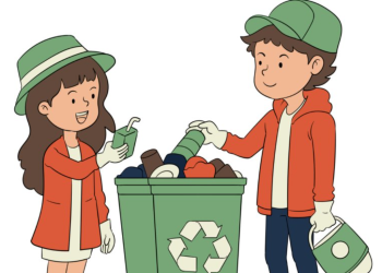 Enseña a los pequeños de la casa a clasificar la basura