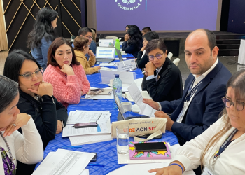 Celebración de taller hacia Gabinete Específico de Desarrollo Social. / Foto: Mides.