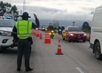 Autoridades establecen puestos de control en rutas nacionales. (Foto: DGT)