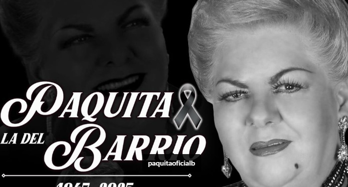 Fallece Paquita la del Barrio a sus 77 años. /Foto: Álbum personal de Paquita la del Barrio en redes sociales.