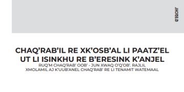 Ley de Simplificación de Requisitos y Trámites Administrativos se encuentra en cuatro idiomas mayas . / Foto: ALMG.