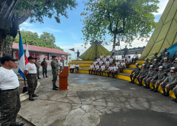 Formación especializada para soldados guatemaltecos. / Foto: Ejército