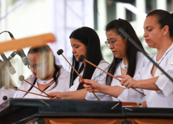 Celebración del Día Nacional de la Marimba. /Foto: MCD.