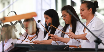 Celebración del Día Nacional de la Marimba. /Foto: MCD.