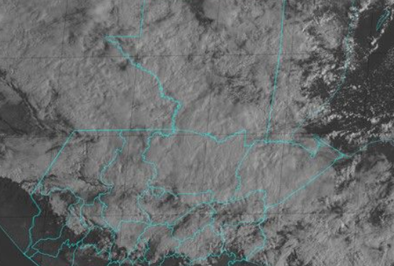 Temperaturas descenderán durante la noche y madrugada./Foto: Insivumeh.