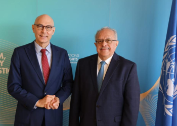 Guatemala reafirma al Alto Comisionado de la OACNUDH su compromiso con la defensa de los derechos humanos. / Foto: Minex.