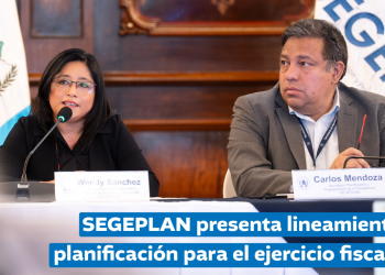 Segeplan presenta lineamientos de planificación para el ejercicio fiscal 2026. / Foto: Segeplan.