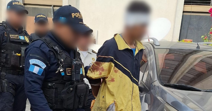 Policía Nacional Civil capturó a presunto responsable del asesinado de una mujer. (Foto: PNC)