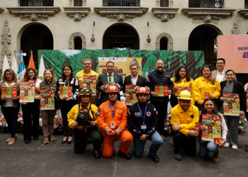 Lanzan campaña para la prevención de incendios forestales. /Foto: Gilbert García.