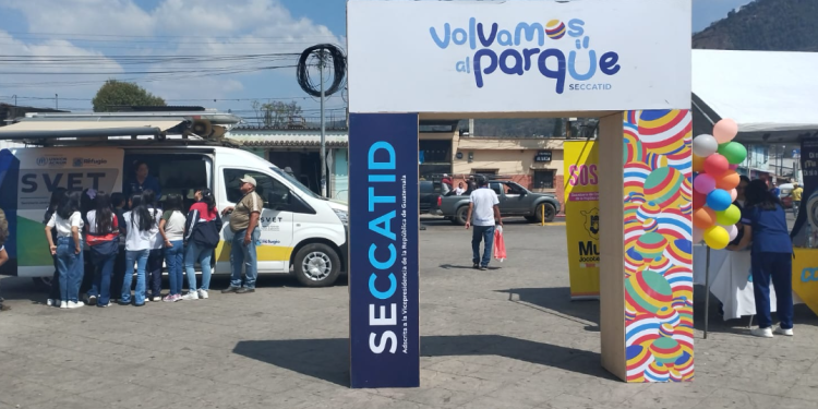 Univet participa en proyecto Volvamos al Parque. /Foto: SVET.