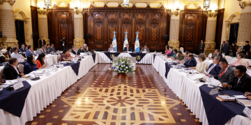 Primera reunión del Consejo Nacional de Desarrollo Urbano y Rural (Conadur). / Foto: Dickéns Zamora y Alex Jacinto.