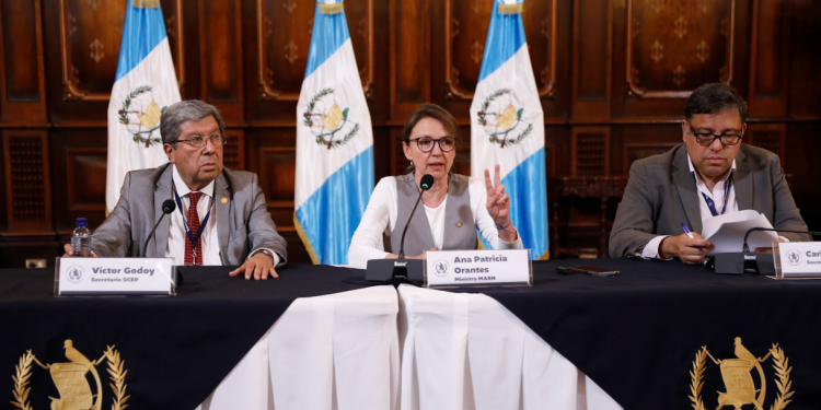 Ministra de Ambiente en el Conadur./ Foto: Alex Jacinto.