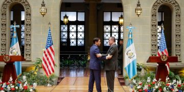 Conferencia de prensa del presidente Bernardo Arévalo y el secretario de Estado de los Estados Unidos, Marco Rubio.