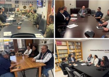 Consulado de Guatemala en Del Río se reunió con autoridades fronterizas de Texas