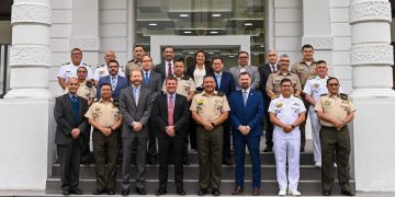 Cuerpo de ingenieros militares se reunió con autoridades de Defensa del país. / Foto: Embajada de Estados Unidos.