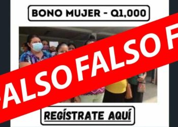 El Mides señala informó que no tiene ningun programa llamado bono mujer.