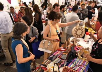 Feria de mipymes del Mineco en Sacatepéquez.
