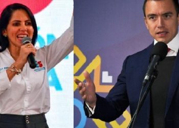 La candidata correísta Luisa Gonzáles enfrentará segunda vuelta electoral con el presidente Daniel Noboa.